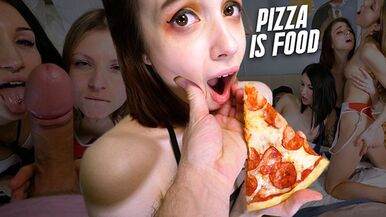 Pizza Guy Delivery Dick Foursome